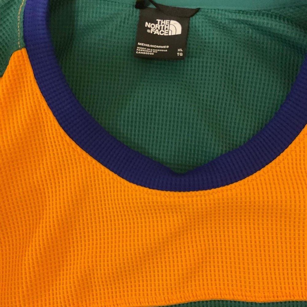 The North Face Waffle Flash Dry baselayer long sleeved Multicolor Mens top S XL - Picture 5 of 9